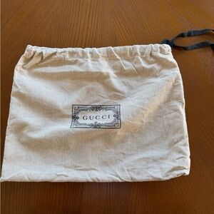 Gucci Linen Dust Bag